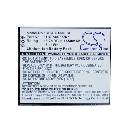 Bsc Preferred Posh Orion Pro X500a Mobile Phone Replacement Battery CS-POX500SL.2